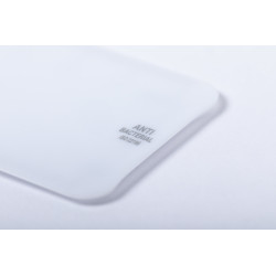 Clelin 30cm antibakteriális vonalzó , fehér