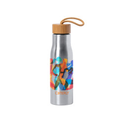 Bissip rozsdamentes acél kulacs 550ml , ezüst Bissip rozsdamentes acél kulacs 550ml , ezüst