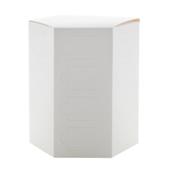 Egyediesíthető adventi kalendárium , fehér