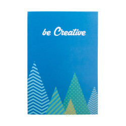 3D karácsonyi képeslap, karácsonyfa