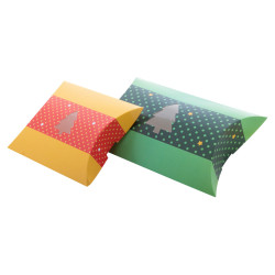 CreaBox Pillow Xmas S doboz , fehér CreaBox Pillow Xmas S doboz , fehér