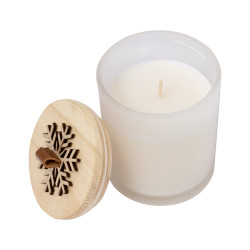 Karácsonyi gyertya vanília illattal