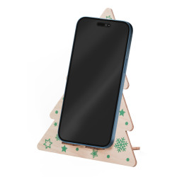 Vallvik karácsonyi asztali mobiltelefon-tartó , zöld Vallvik karácsonyi asztali mobiltelefon-tartó , zöld