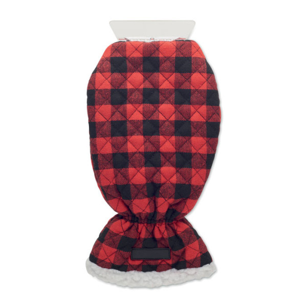 Steppelt jégkaparó kesztyű , piros