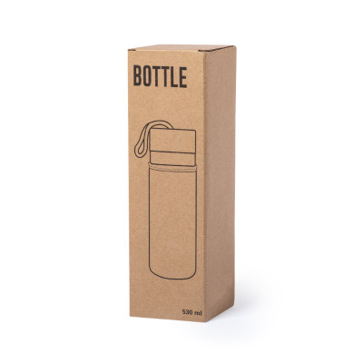 Locamb üveg kulacs 530ml , fehér Locamb üveg kulacs 530ml , fehér