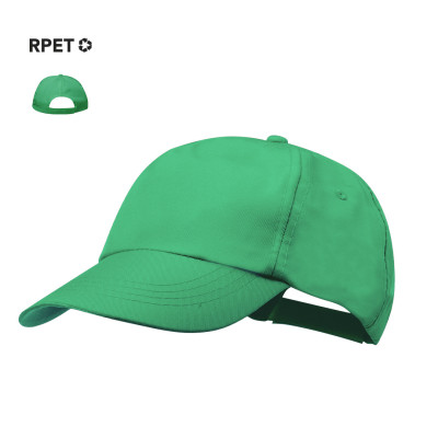 Maddux RPET 5 paneles baseball sapka , zöld Maddux RPET 5 paneles baseball sapka , zöld