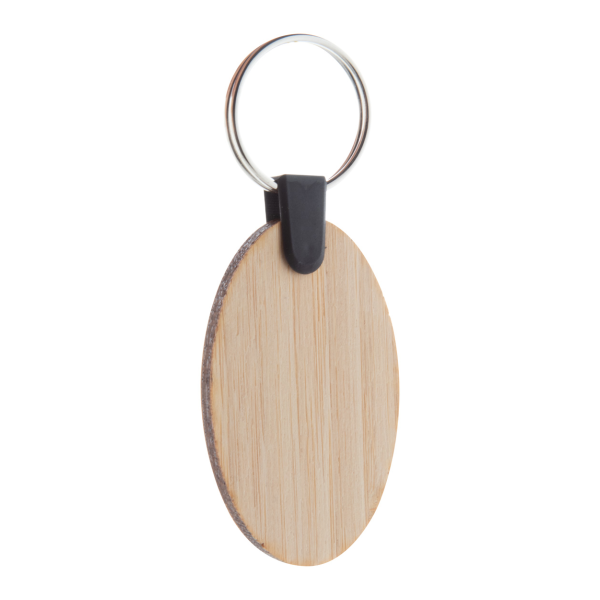 Bambry bambusz kulcstartó , Ovális