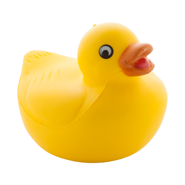 "Quack" kacsa alakú stresszoldó, sárga
