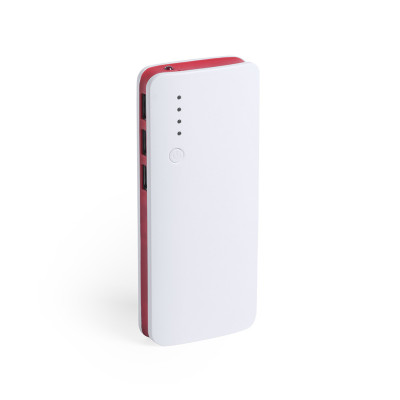 Tenak 10.000 mAh power bank , piros Tenak 10.000 mAh power bank , piros