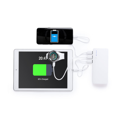 Tenak 10.000 mAh power bank , piros Tenak 10.000 mAh power bank , piros