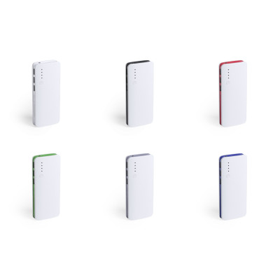 Tenak 10.000 mAh power bank , kék Tenak 10.000 mAh power bank , kék