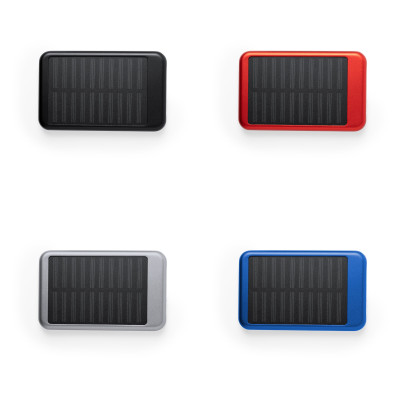 SunFour 4000 mAh power bank , piros