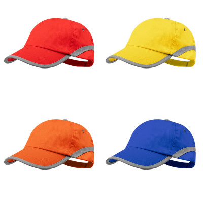 Vikap 5 paneles fényvisszaverős baseball sapka , narancssárga Vikap 5 paneles fényvisszaverős baseball sapka , narancssárga