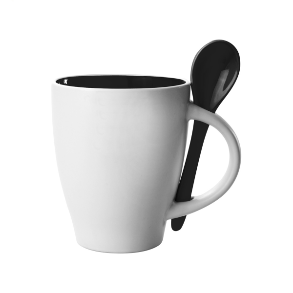Spoon bögre 300ml  , Fekete
