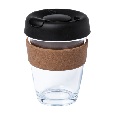 Corgla üveg utazópohár 350ml, átlátszó Corgla üveg utazópohár 350ml, átlátszó