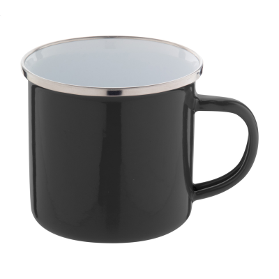 Enavint zománcozott bögre 300ml, fekete Enavint zománcozott bögre 300ml, fekete
