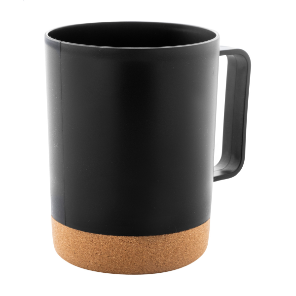 Suber PP bögre  400ml, fekete