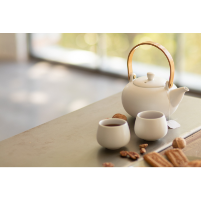 Sencha teakészlet 600ml, fehér
