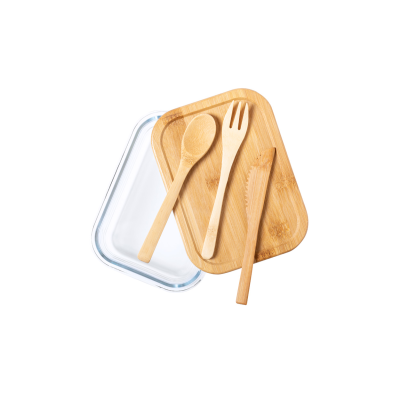 Cuttata üveg uzsonnás doboz  500ml, átlátszó