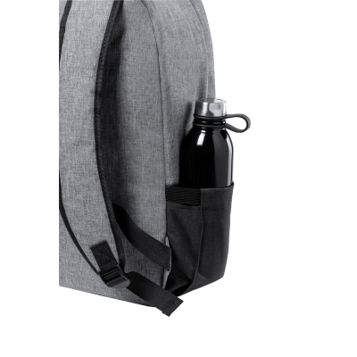 Harry RPET hátizsák laptop 15" és tablettartó 10" rekesszel, hamuszürke