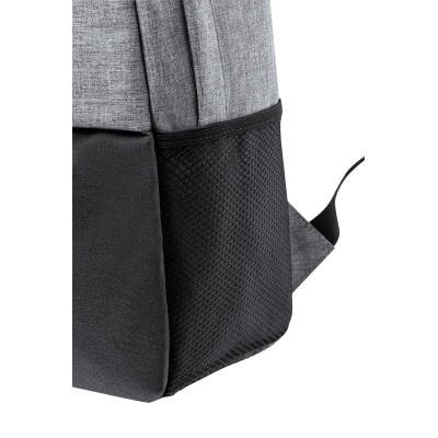 Harry RPET hátizsák laptop 15" és tablettartó 10" rekesszel, hamuszürke