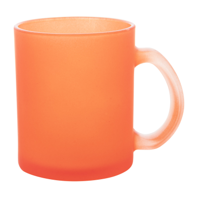 "Forsa" homokfúvott üvegbögre, 300ml