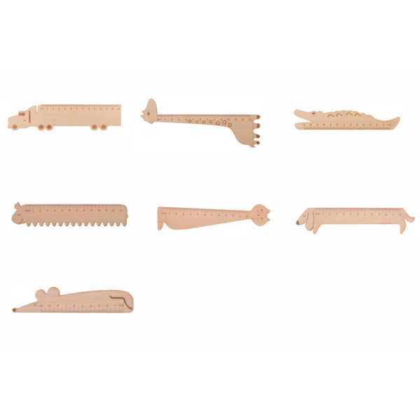 Looney fa vonalzó 7 féle formában