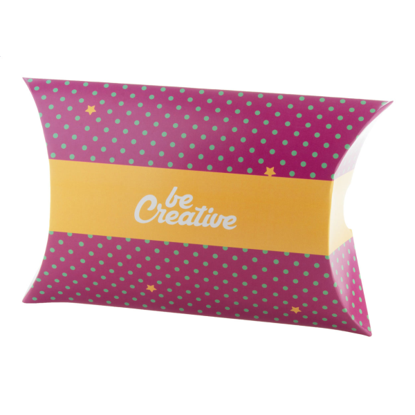 Egyedi gyártású párna doboz  M , fehér