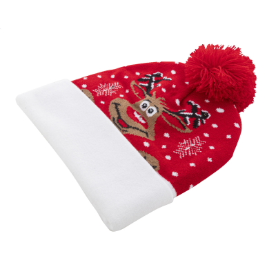 Karácsonyi LED-es téli sapka 2 színben