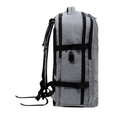 Doheny  vízálló hátizsák lopásgátló zsebbel ,laptop tartó résszel, USB csatlakozóval