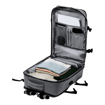 Doheny  vízálló hátizsák lopásgátló zsebbel ,laptop tartó résszel, USB csatlakozóval