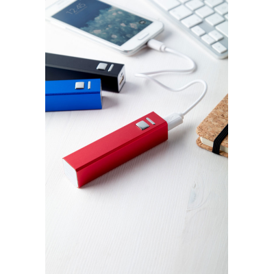 Blazur  USB power bank 2200 mAh	, ezüst