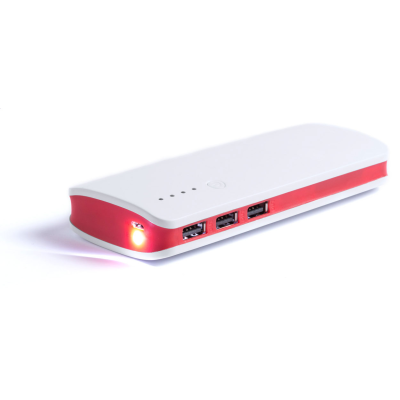 Tenak  10.000 mAh power bank  3 csatlakozóval
