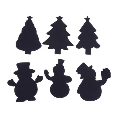 Karcolható papír dísz szett akasztóval