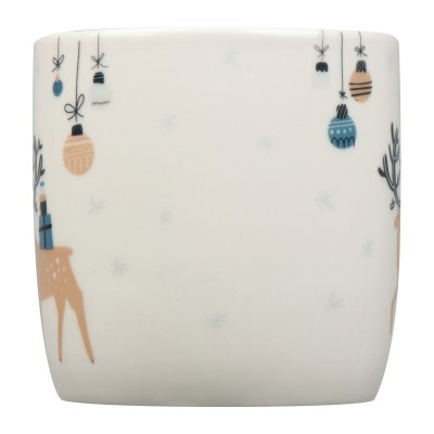 Karácsonyi bögre rénszarvas motívummal, 300 ml