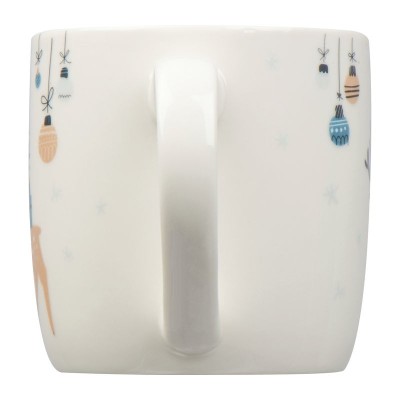 Karácsonyi bögre rénszarvas motívummal, 300 ml