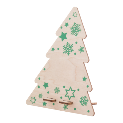 Karácsonyfa formájú asztali mobiltelefon-tartó