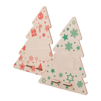 Karácsonyfa formájú asztali mobiltelefon-tartó