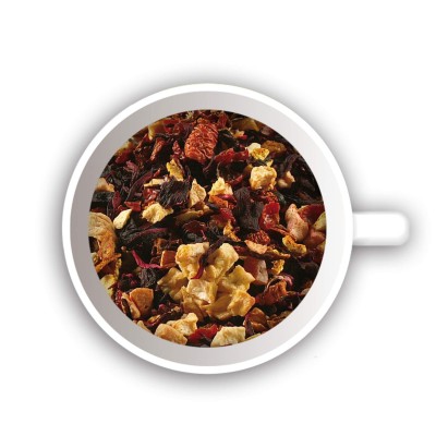 Mosolygós narancs tea díszdobozban