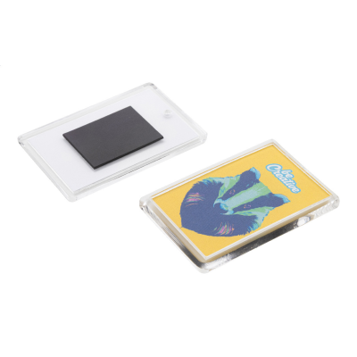 PrintMag Rect téglalap alakú akril hűtőmágnes