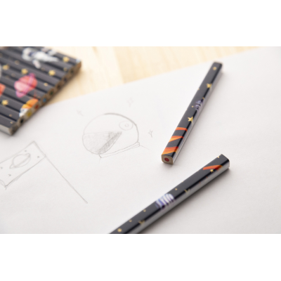 Printcil 12 darabos téglalap alakú  színesceruza szett