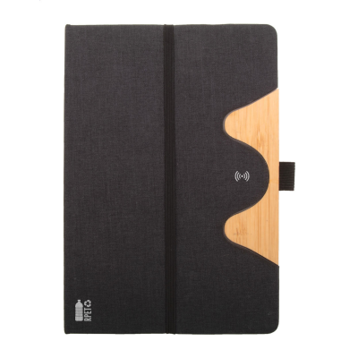 Chatom RPET vezeték nélküli töltős jegyzetfüzet