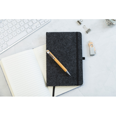 Refelt Note A5 RPET filc füzet vonalas lapokkal