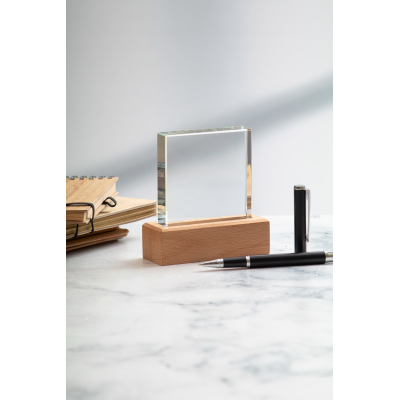 Rectofi  üveg-bükkfa trófea