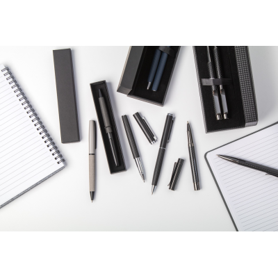 Braids elegáns, fém golyóstoll és rollertoll szett