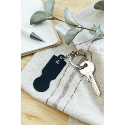 ShineCart bevásárlókocsi érme kulcstartó