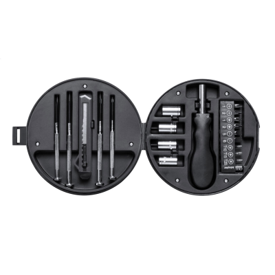 Fangio szerszám készlet autókerék alakú dobozban