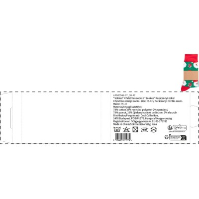 Sokkex karácsonyi zokni