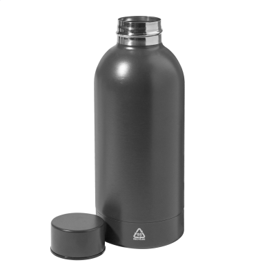 Pumono újrahasznosított rozsdamentes acél kulacs, 500ml
