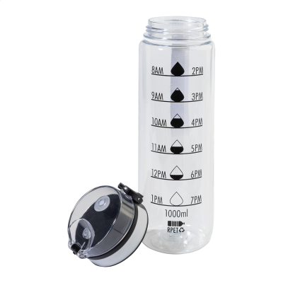 Sipcount RPET motivációs kulacs, 1000ml